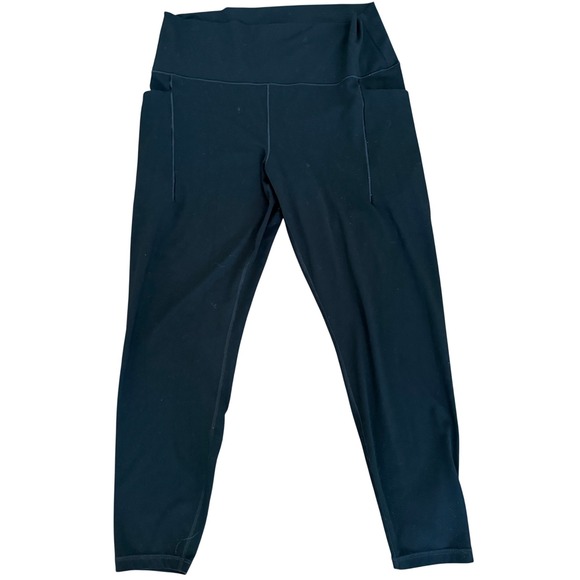 Old Navy Active Pants - Old Navy Active StudioSmooth Extra High-Rise Leggings Black XL‎ Go-Dry Pockets